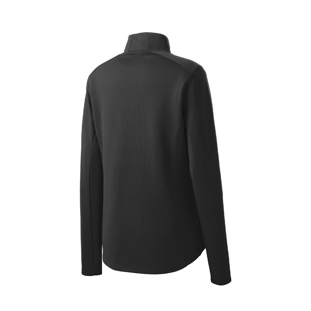 Würth Logo Ladies Quarter Zip LST860 Sport-Tek® - Black