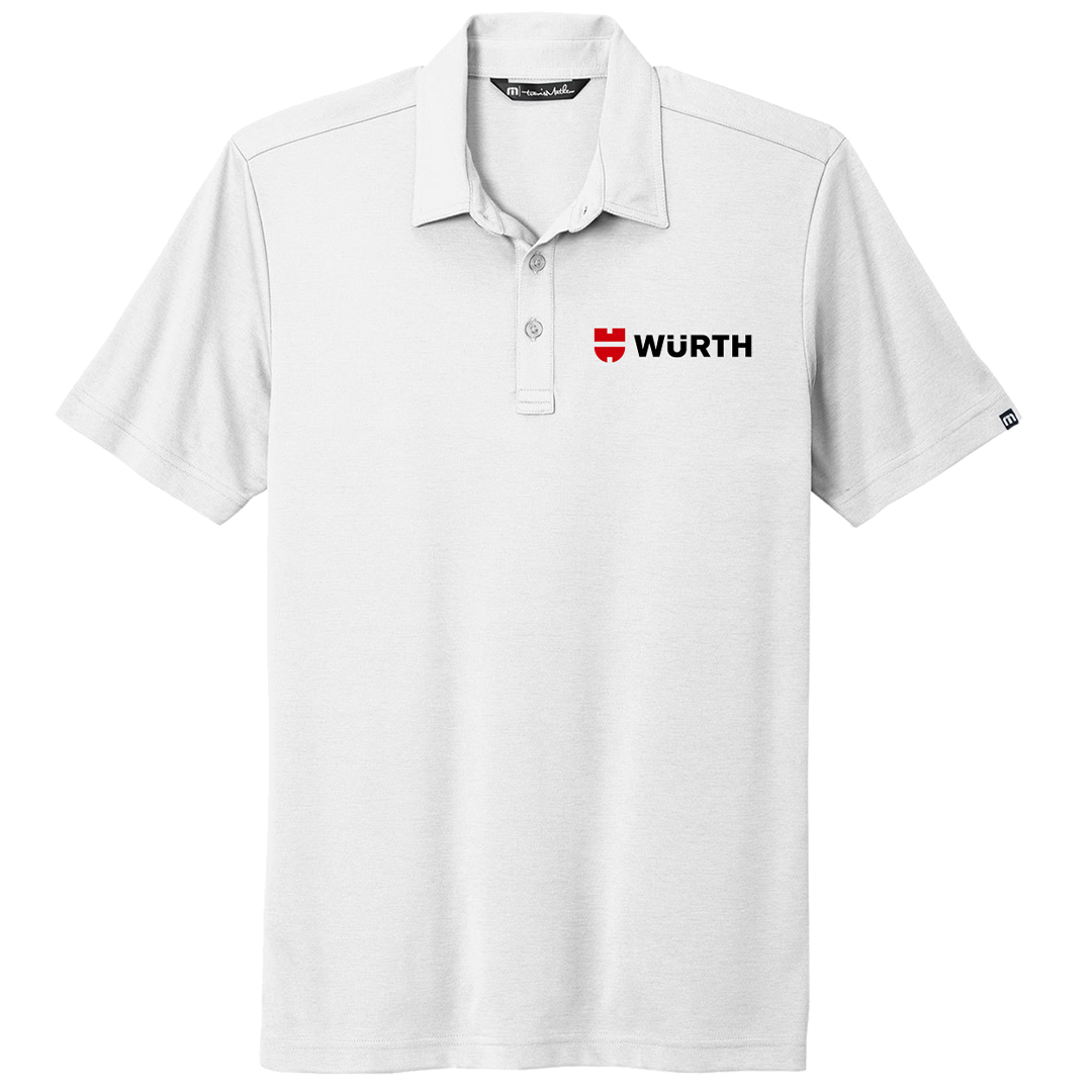 Würth Logo Polo TM1MU411 TravisMathew - White