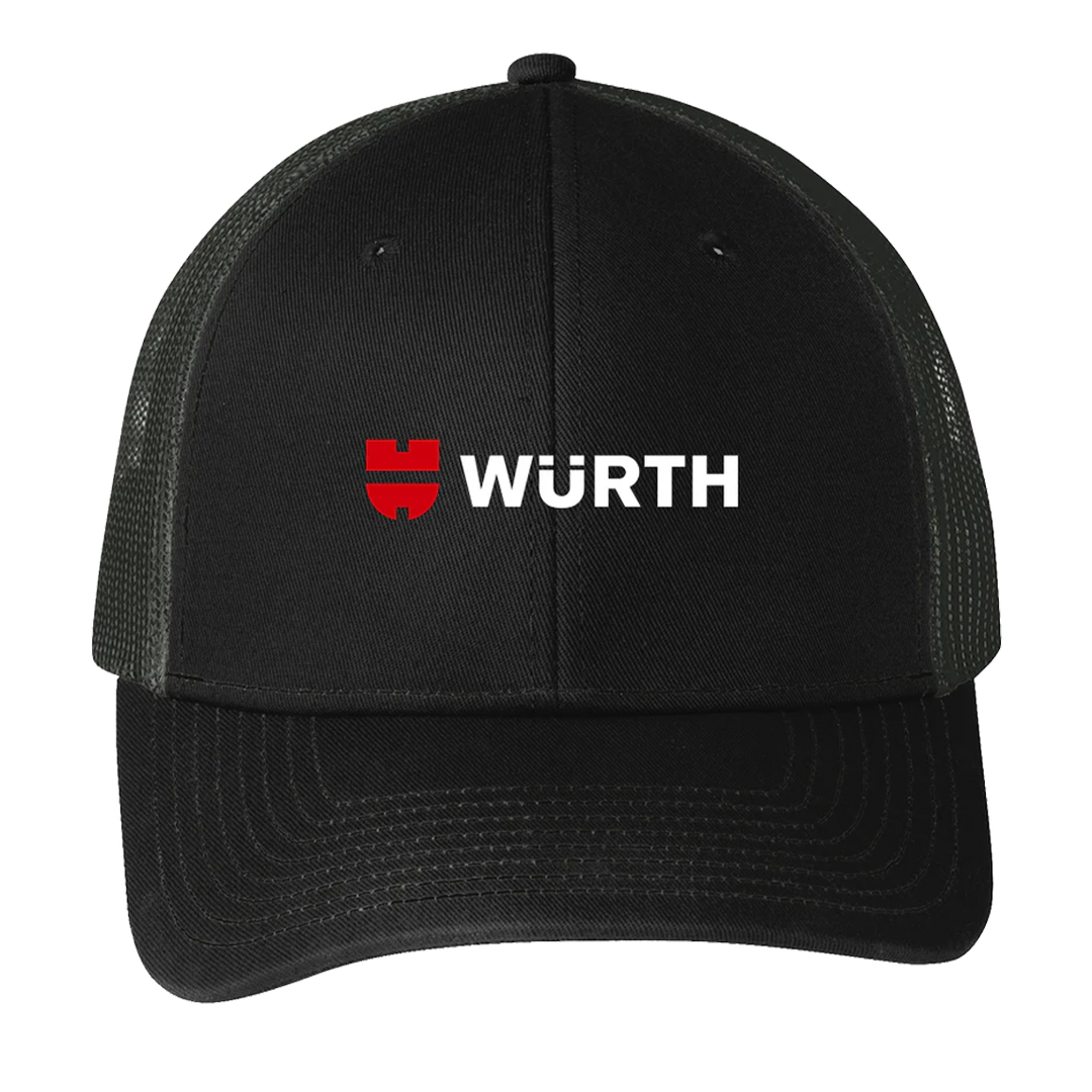 Würth Logo Hat C112 Port Authority® - Black Grey Steel
