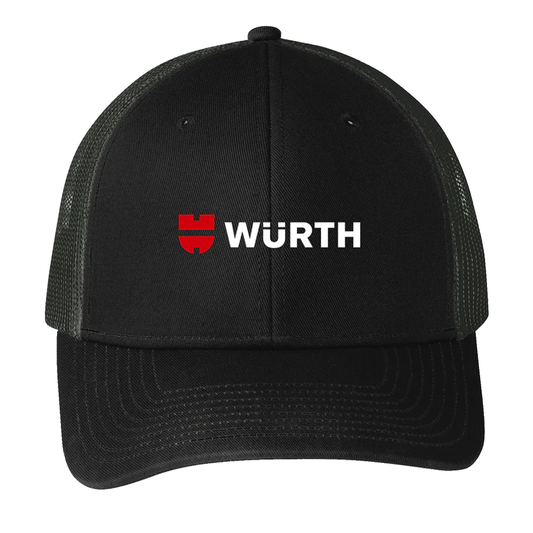 Würth Logo Hat C112 Port Authority® - Black Grey Steel