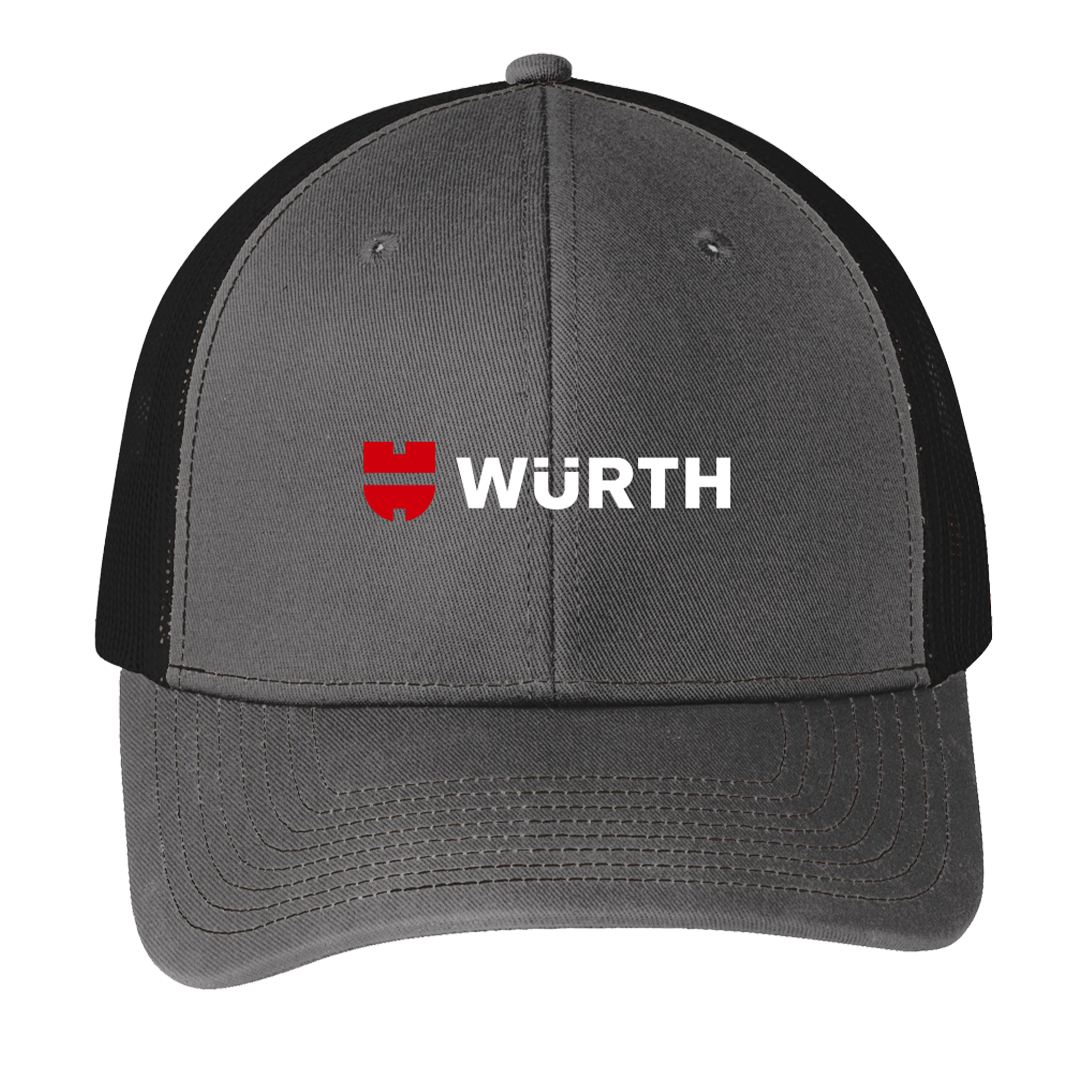 Würth Logo Hat C112 Port Authority® - Grey Steel Black