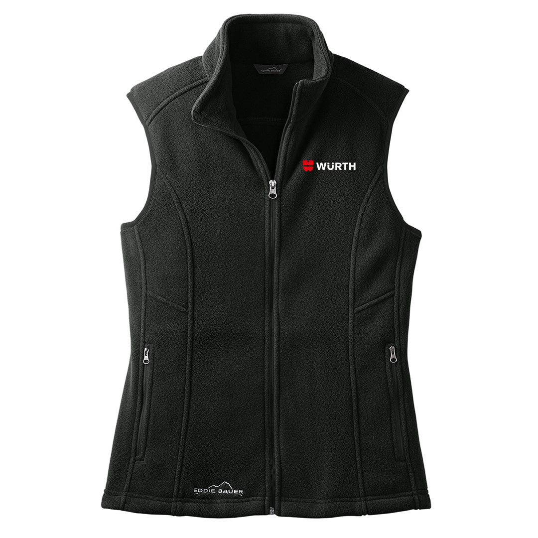 Würth Logo Ladies Vest EB205 Eddie Bauer® - Black