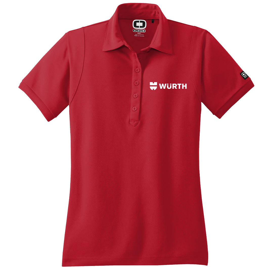 Würth Logo Ladies Polo LOG101 OGIO® - Signal Red
