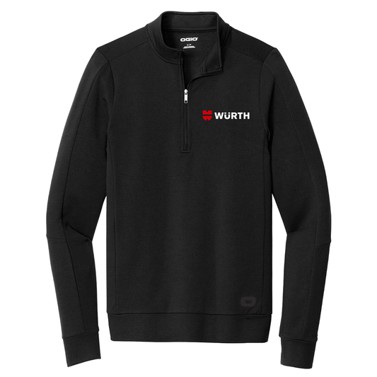 Würth Logo Quarter Zip OG813 OGIO® - Blacktop