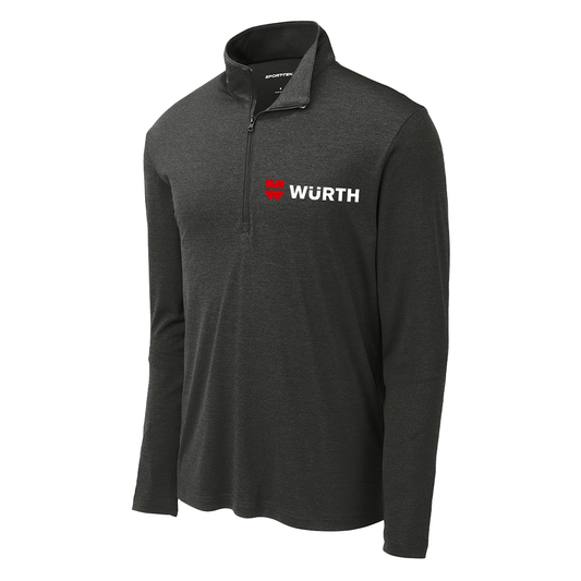 Würth Logo Quarter Zip ST469 Sport-Tek ® - Black Heather