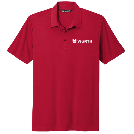 Würth Logo Polo TM1MU411 TravisMathew - Scooter Red
