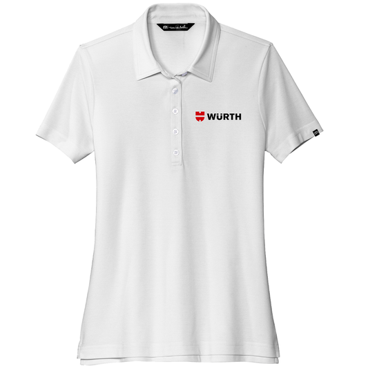 Würth Logo Ladies Polo TM1WW001 TravisMathew - White